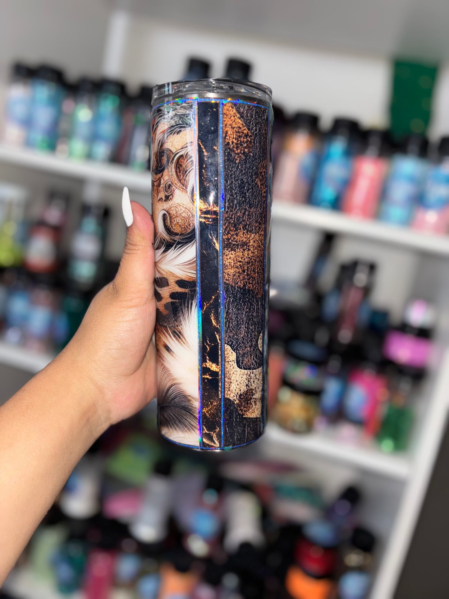 20oz Western Mixed Media