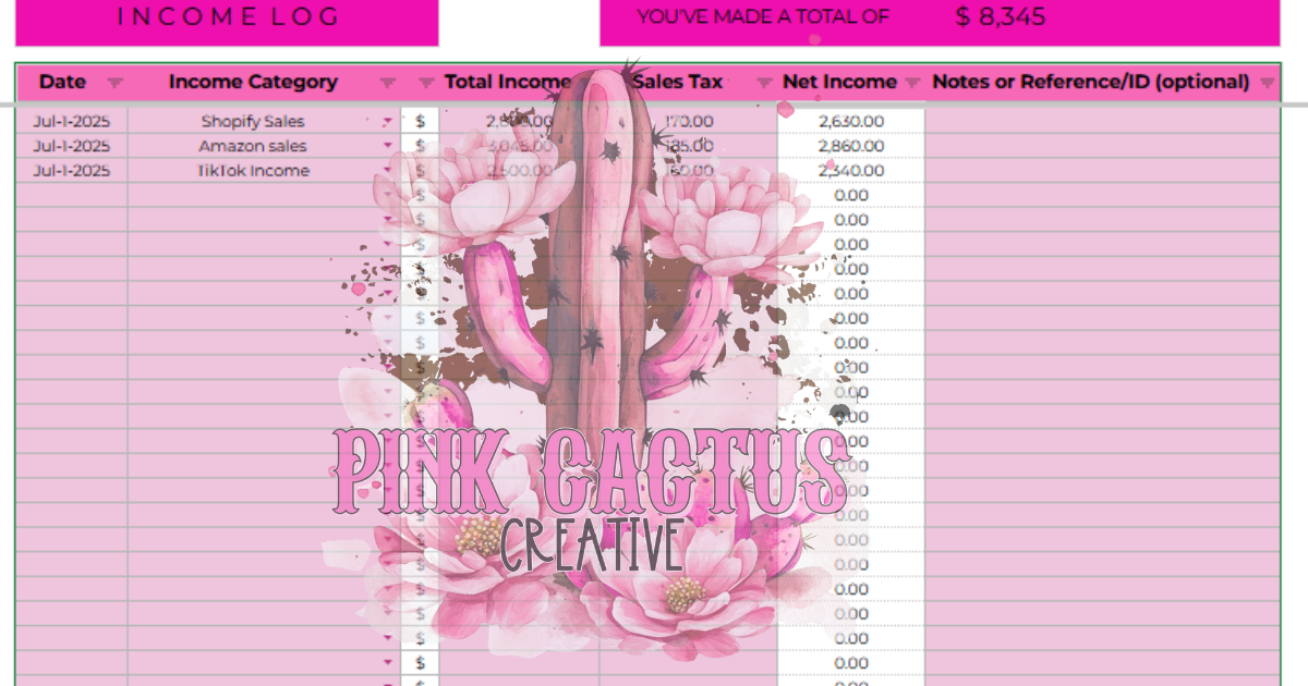 Boss Babe Budget Book (Digital Download)