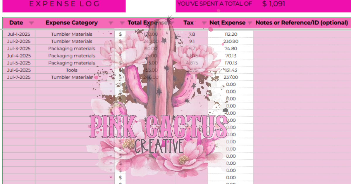 Boss Babe Budget Book (Digital Download)
