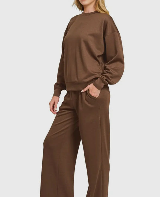 The Misty Scuba Set - Mocha