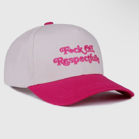 F off, respectfully Fuchsia