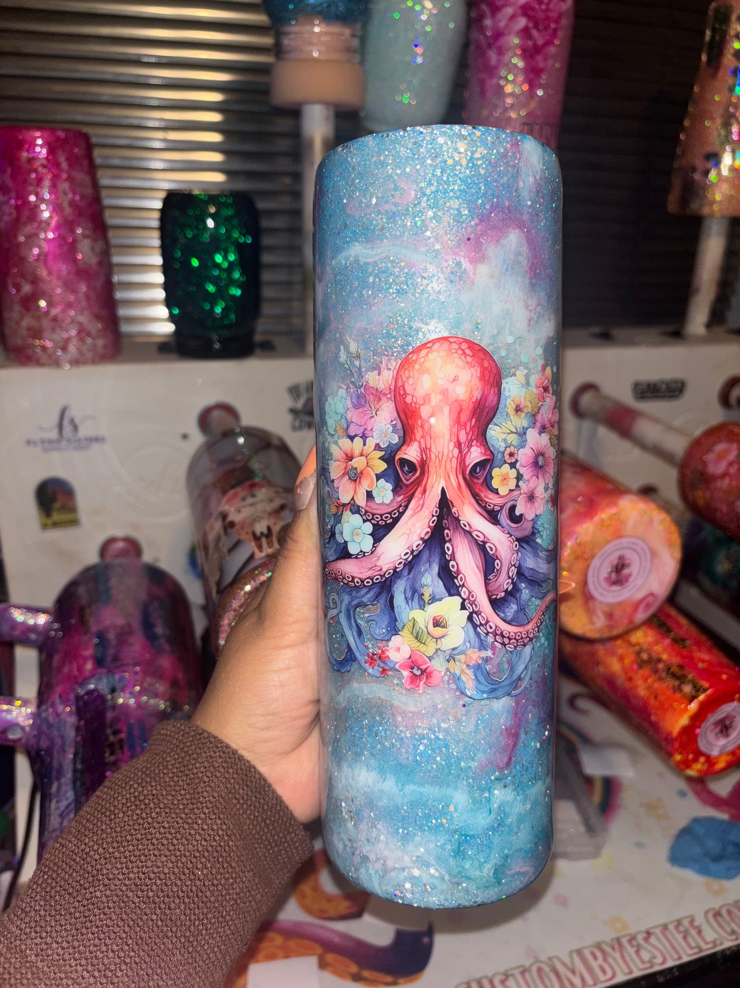 18. Octopus Ink Swirl