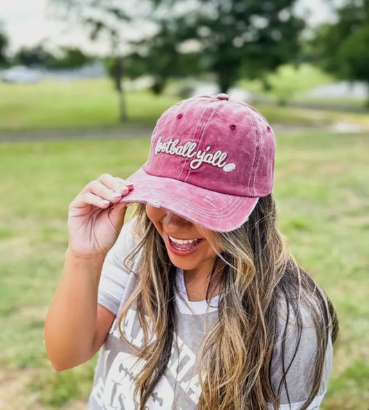 Football y’all baseball cap