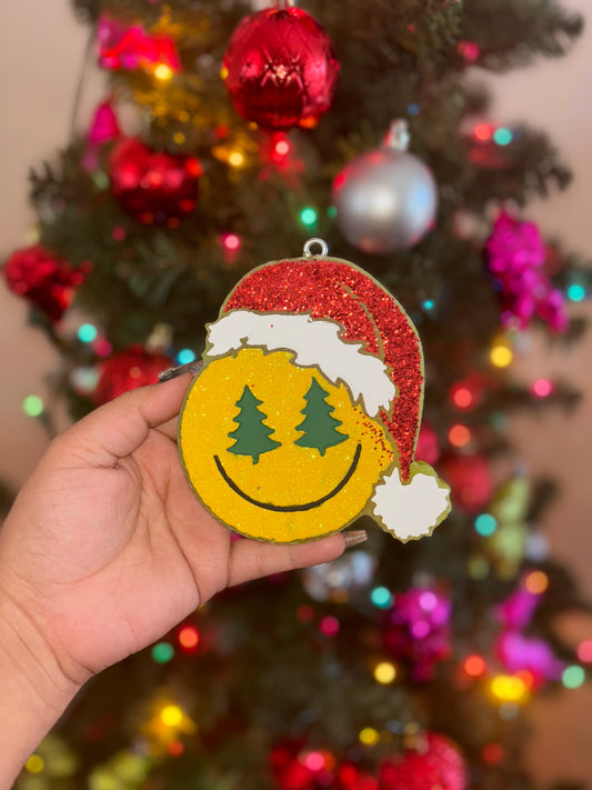 Christmas Smiley - Winter Candy Apple