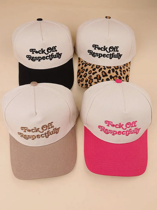 F off, respectfully Black