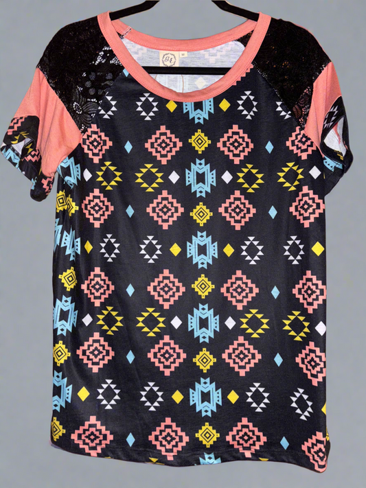 Aztec Print Shirt
